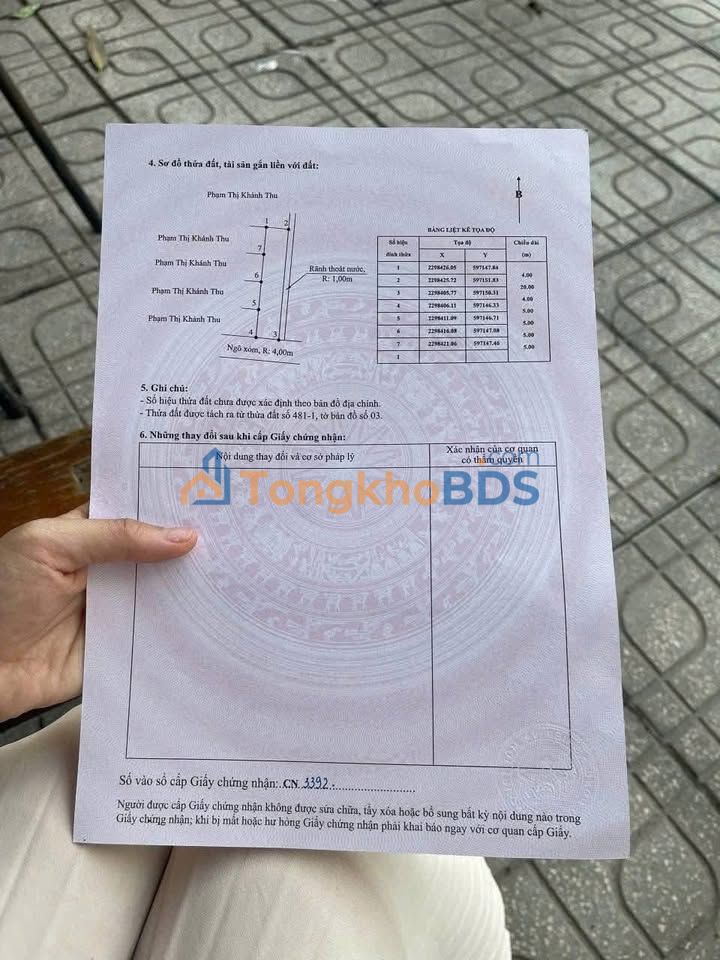 Đất nền 80m² Phong Cầu, Bắc Ninh - Sổ hồng sẵn, giá chỉ 950 triệu