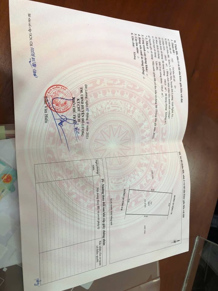 Đất Nền Đô Lương 180m² - Sổ Đỏ Rõ Ràng, Sẵn Sàng Đầu Tư