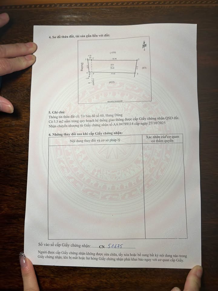 Đất Nền Phan Công Tích Vinh 79m² - Sổ Đỏ Full Thổ Cư, Giá 3.95 Tỷ