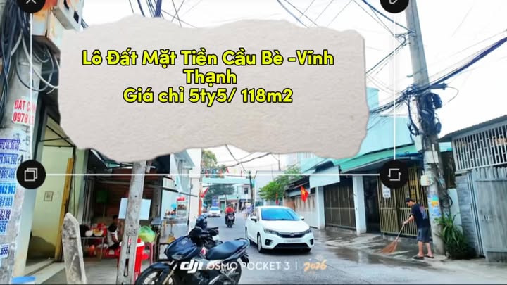 Nhà Mặt Tiền Cầu Bè, Nha Trang - 118m² Đông Mát, Kinh Doanh Sầm Uất