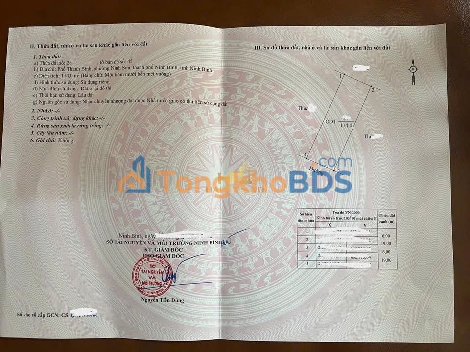 Đất Nền LK10 Tam Điệp - 114m² Hướng Nam - Giá Tốt Nhất Ninh Bình