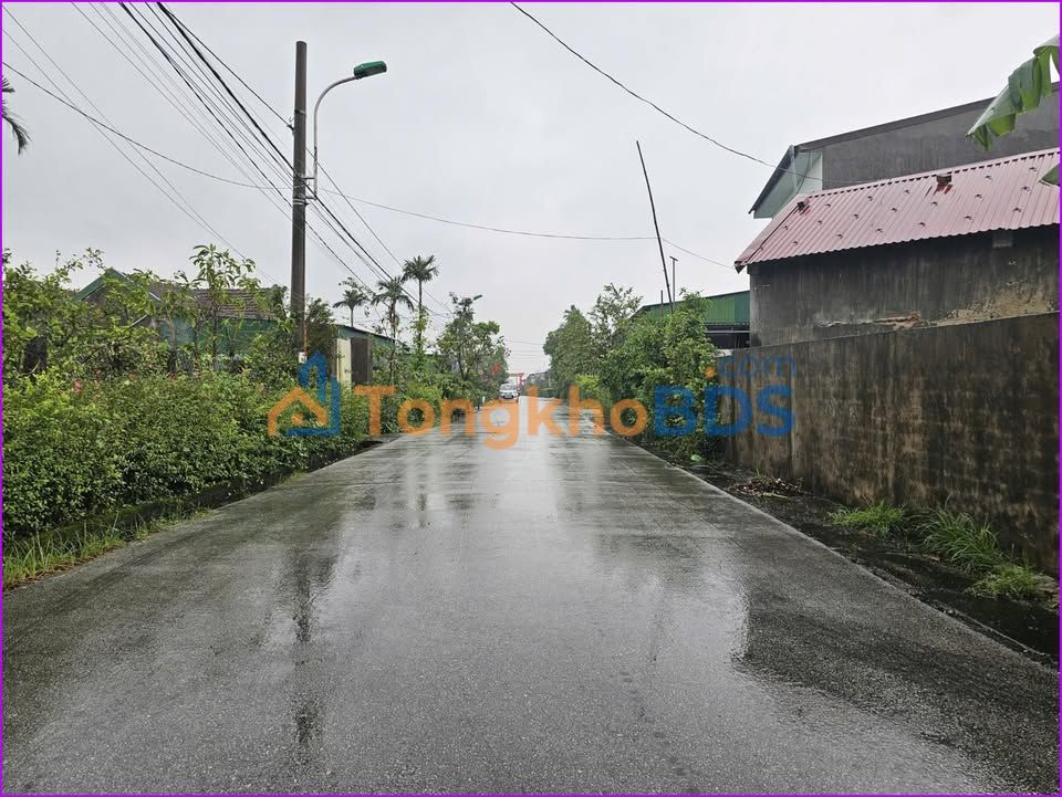 Đất Thổ Cư 185m² Sổ Đỏ Thạch Hà - Lô Góc Hướng Nam