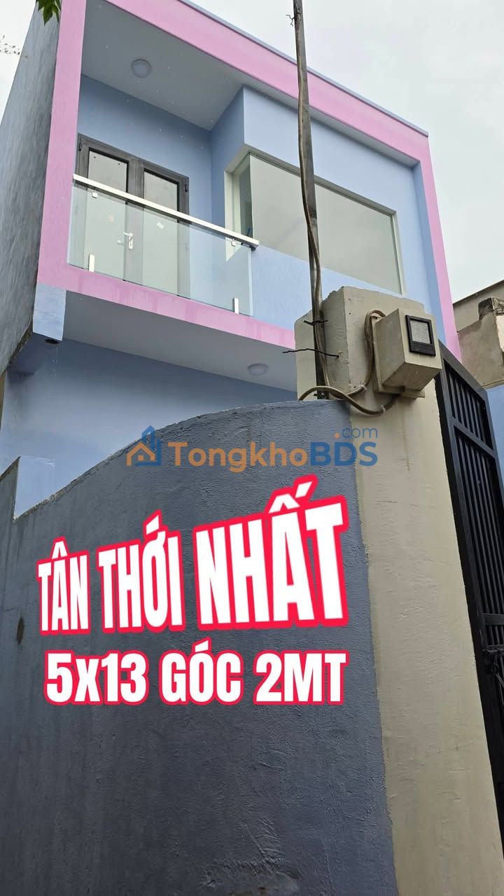Nhà 2 Lầu Góc 2 Mặt Tiền Phan Văn Hớn, Q12 - 4.8 Tỷ