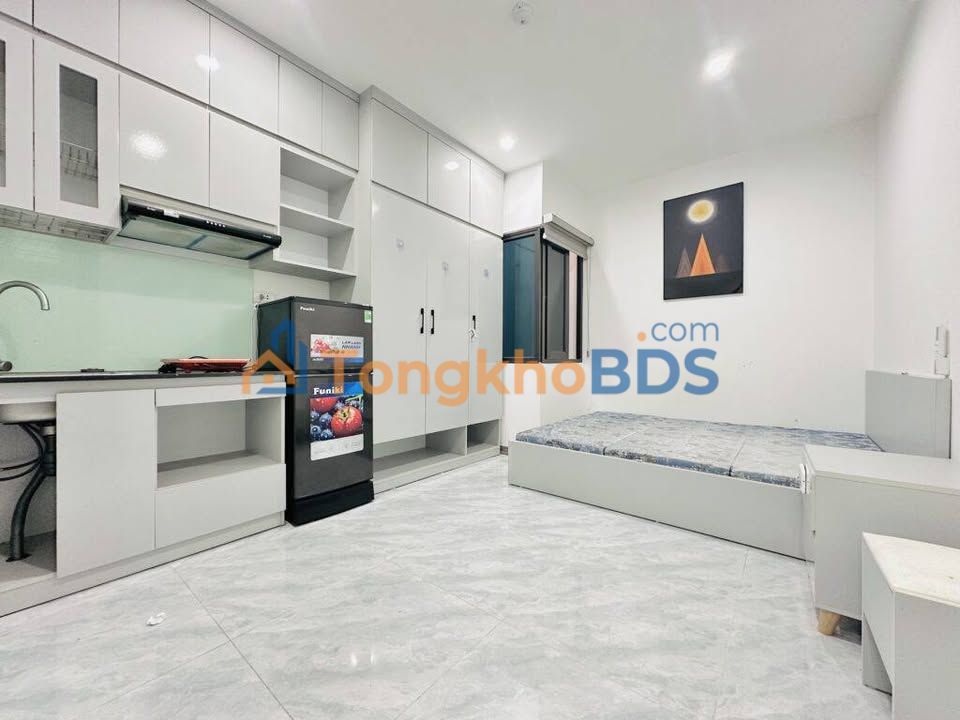 Cho thuê căn hộ 25m² Minh Khai, Hoàng Mai - Full nội thất, nhận nuôi pet