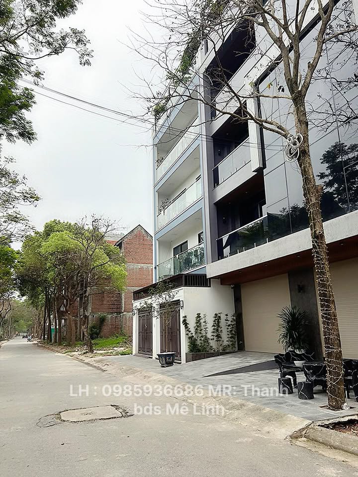 Bán Đất Liền Kề KĐT Hà Phong Mê Linh 160m² Sẵn Nhà 5 Tầng - Sổ Đỏ Sang Tên