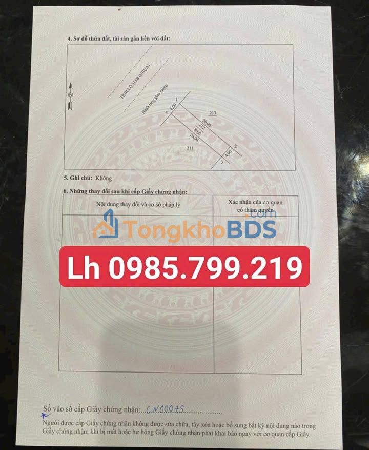 Đất nền Xã Văn Lung, Phú Thọ - 80m² - Sổ đỏ sẵn, giá 2-2.9 tỷ