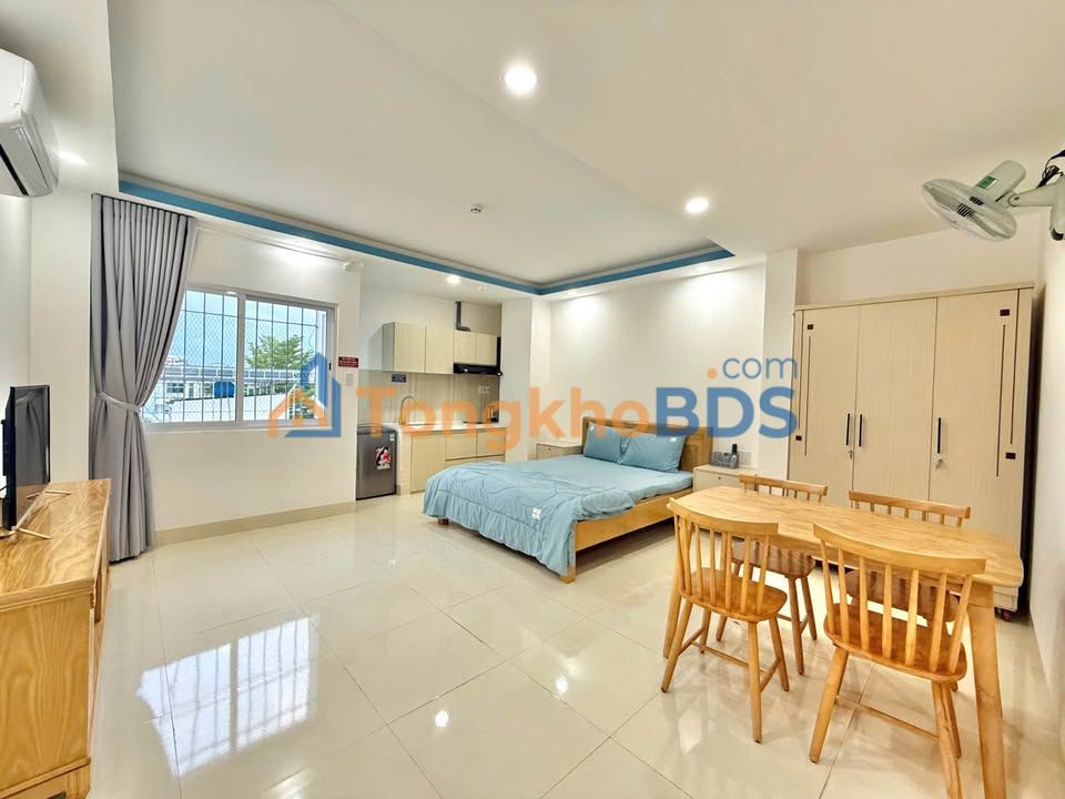 Cho thuê Studio 30m² Dã Tượng, Nha Trang - Gần Biển, Full Nội Thất