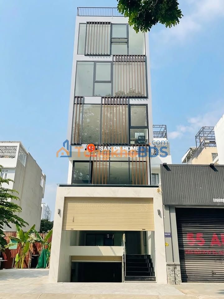 Cho thuê Tòa nhà Văn phòng 6 tầng An Phú - An Khánh, Q2 - Sàn trống suốt, DT 100m²