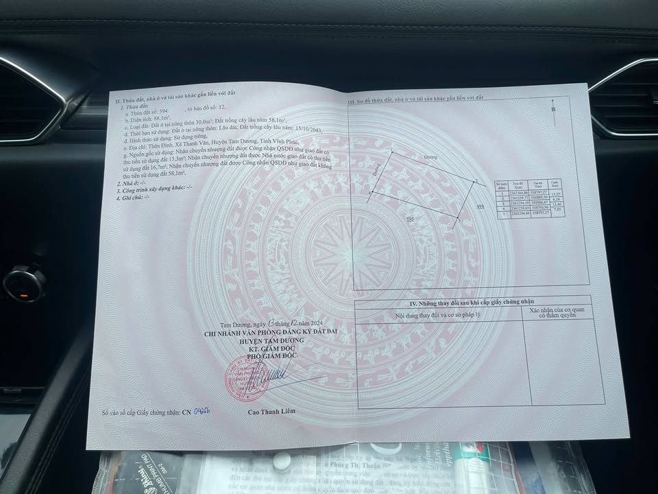 Bán Đất Góc 2 Mặt Tiền 88m² Thôn Đình, Vĩnh Phúc - Giá Chỉ 7xx Triệu