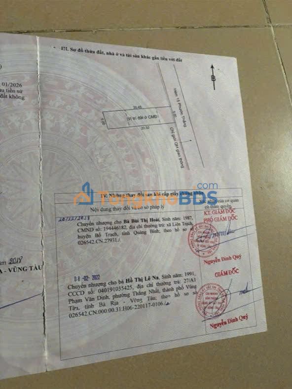 Đất Vũng Tàu 101m² Hướng Đông - Sổ Đỏ Sẵn Sàng, Giá Tốt Cửa Ngõ Thành Phố