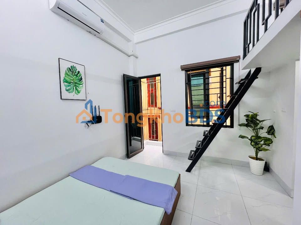 Cho thuê căn hộ Ngõ 83B Tân Triều Mới - Ban công thoáng, đủ nội thất