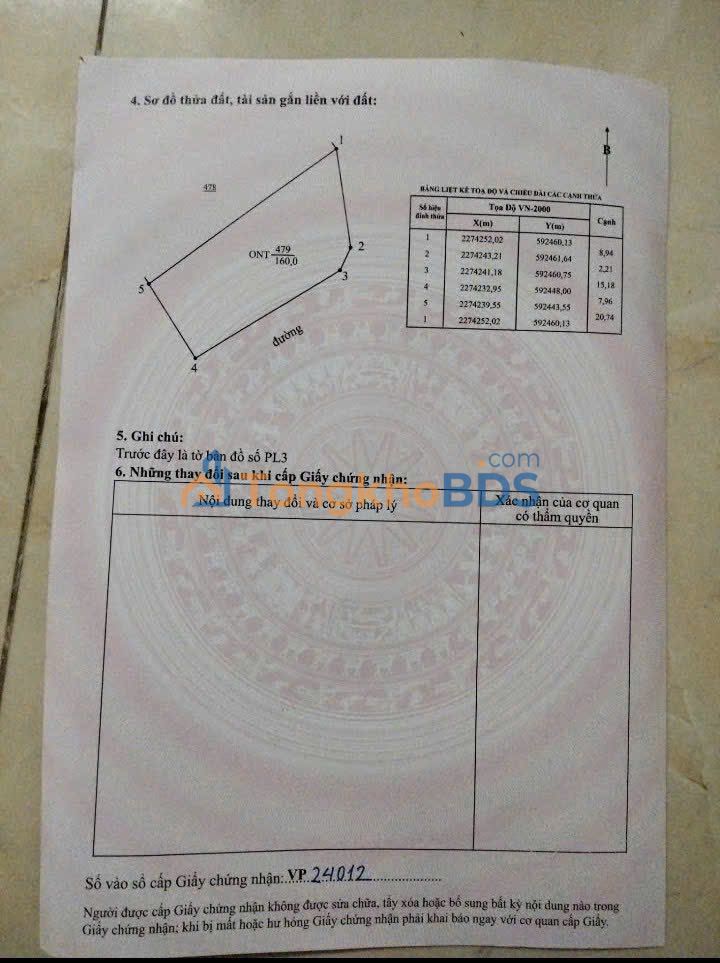Đất nền đấu giá Thanh Sơn, Phủ Lý - 160m² góc 2 mặt tiền, giá tốt