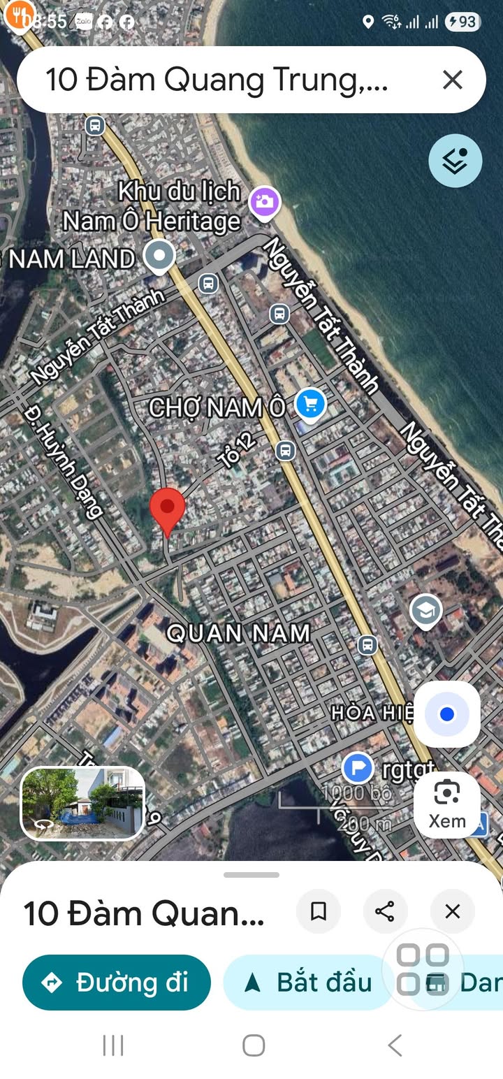 Bán Đất Nền 2 Mặt Kiệt Ô Tô Đàm Quang Trung, Liên Chiểu - 95m² Giá 2.59 Tỷ