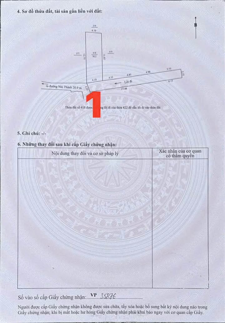 Đất nền Đà Nẵng 50m² Kiệt Núi Thành - Sổ đỏ, 3.x Tỷ/lô