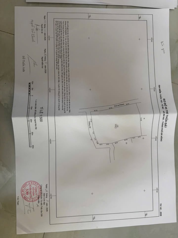 Bán Gấp Đất Vườn 3000m² Xã Hòa Ninh, Đà Nẵng - Đường Ô Tô, Ngang 43m