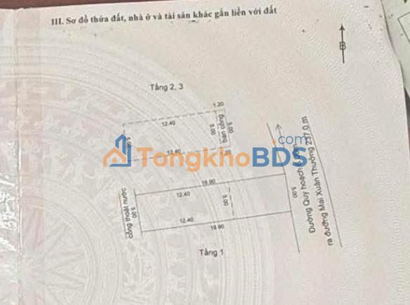 Nhà 99.5m² đường Mai Xuân Thưởng, Đà Nẵng - 4PN, 4WC, Giá 7.5 tỷ