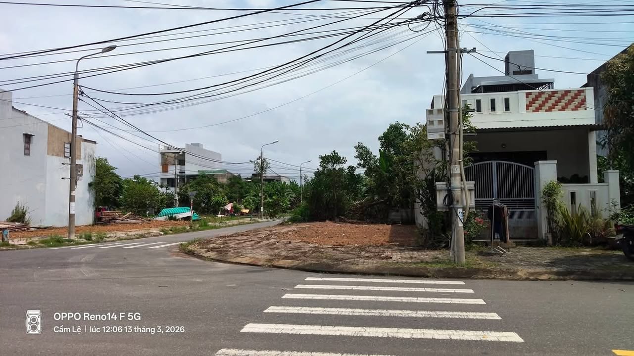 Đất nền 2 mặt tiền Hòa Xuân, Đà Nẵng – 134m² hướng Bắc, giá 10.2 tỷ