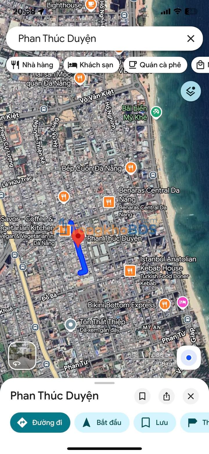 Đất Lô Góc Mặt Tiền Phan Thúc Diện Đà Nẵng - 76m² Giá Tốt