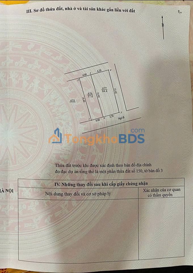 Đất thổ cư 85m² An Thượng, Hoài Đức - Sổ đỏ sẵn sàng, giá 7 tỷ