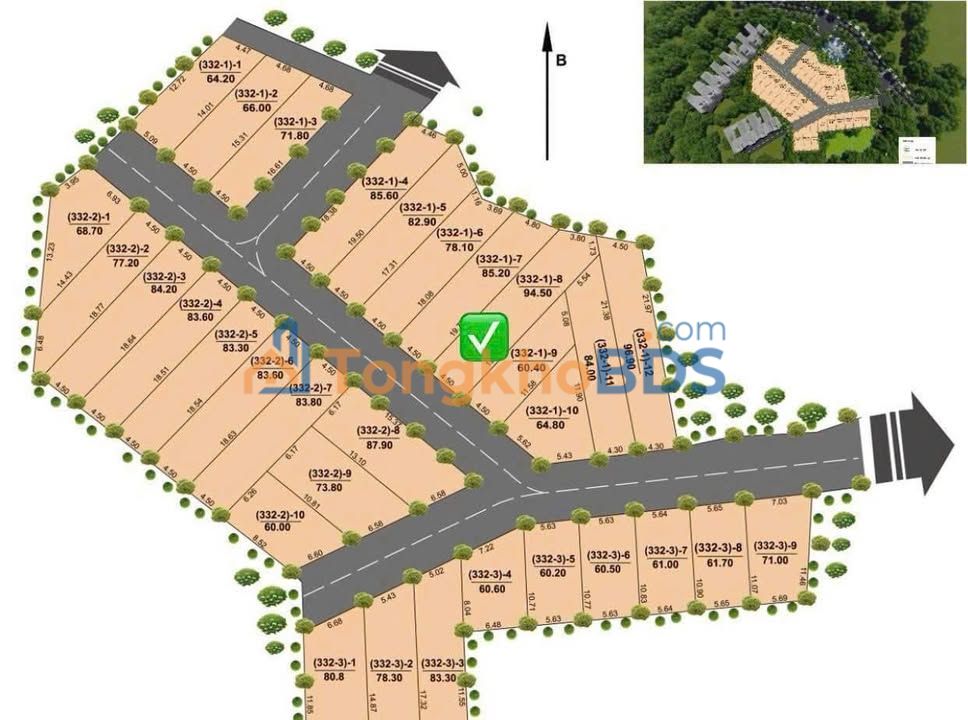 Bán Đất Sen Trì Hà Đông 60m² Hơn 2 Tỷ - Ô Tô Tránh