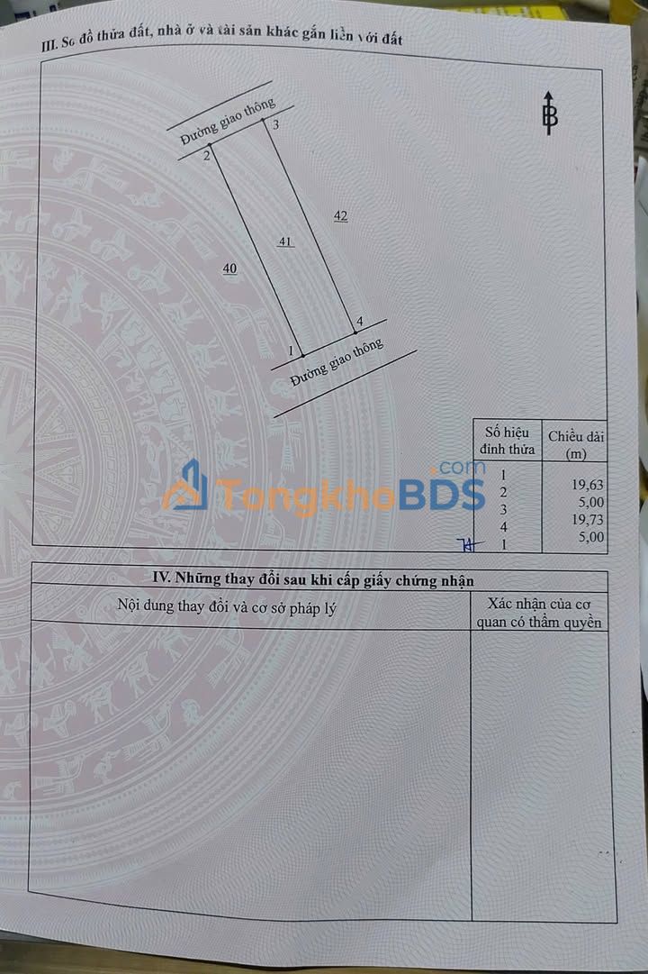 Đất nền 99m² 2MT Đại Phước, Nhơn Trạch - Sổ hồng thổ cư 100%, Giá 1.5 tỷ