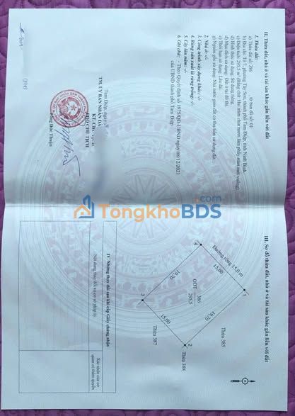 Đất Vườn Tam Điệp 295m² - Sổ Đỏ Sẵn Sàng - Giá Đầu Tư 4.3 Tỷ