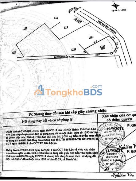 Đất Nền Lô Góc 2 Mặt Tiền Bảo Lộc 559m² - Giá Giảm Sốc