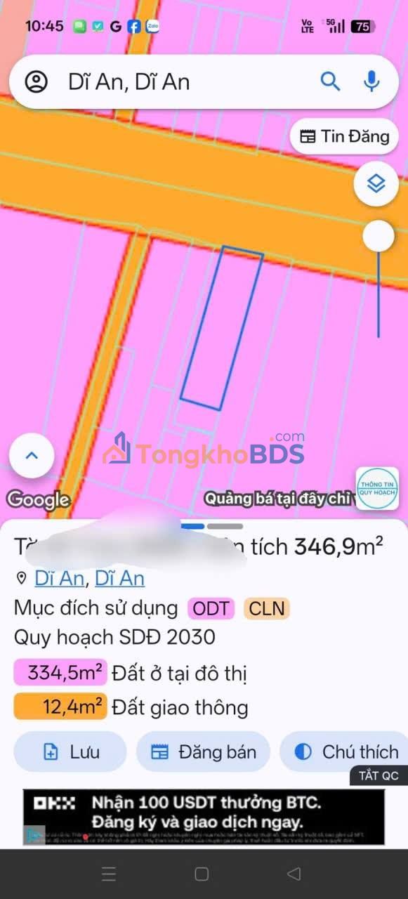 Nhà Mặt Tiền DT743 Dĩ An - 346.9m² Kinh Doanh Đa Ngành Nghề - 16 Tỷ