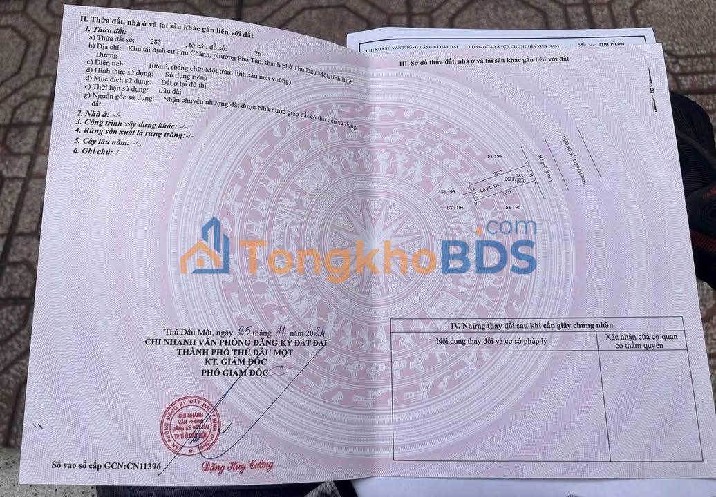 Nhà Trệt Lầu Đường 110B Tân Uyên, 106m², 3 Tỷ - Sẵn Sàng Ở Ngay