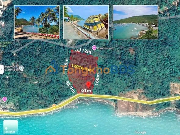 Bán 12.000m² Đất Nền Hòn Sơn - Tiềm Năng Đầu Tư Vượt Trội