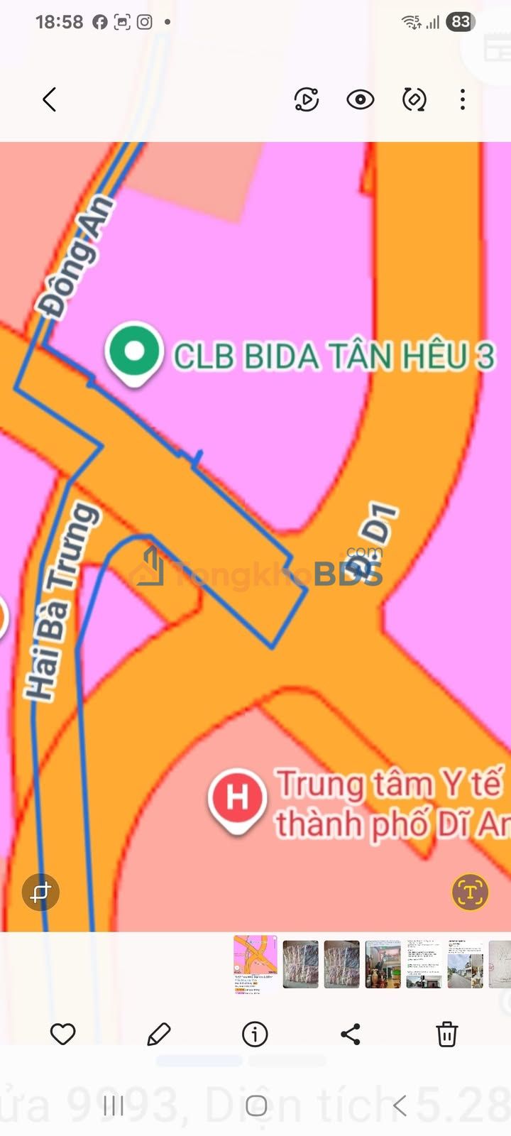 Đất MT DT743 Dĩ An 715m² - Kinh doanh Showroom, Văn phòng