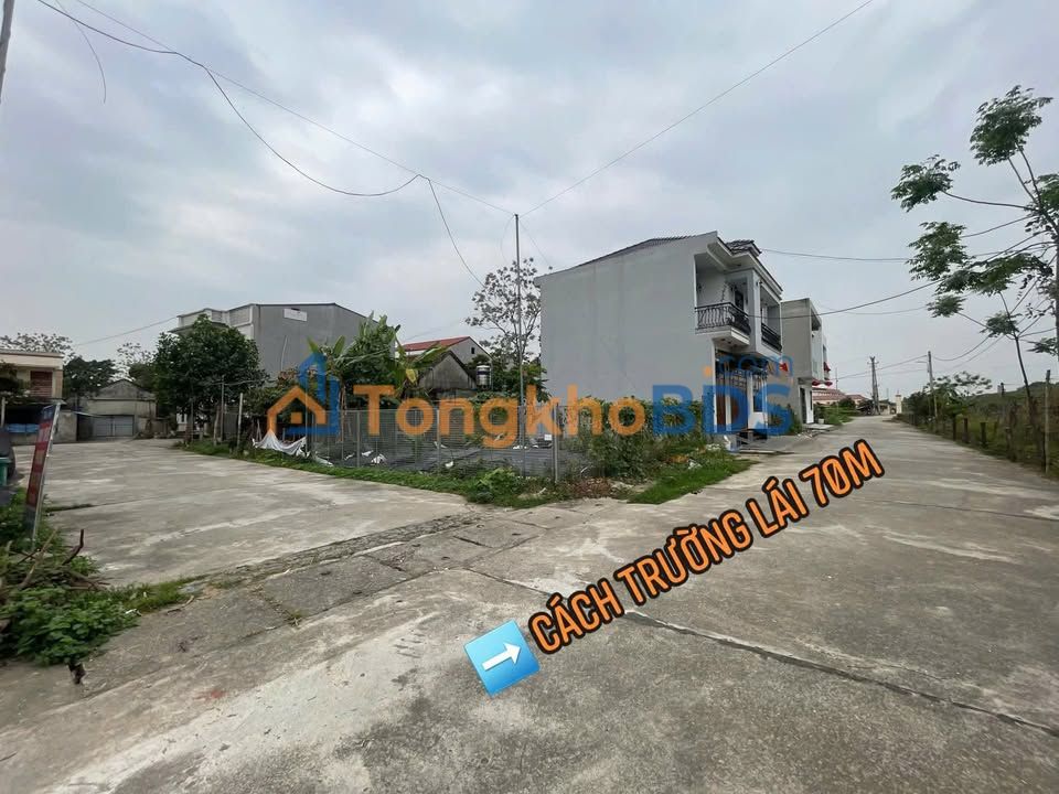 Đất nền 2 mặt tiền Việt Trì 76.5m² - Sổ đỏ sẵn sàng