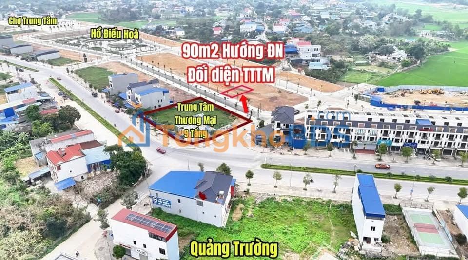 Đất Nền 90m² View TTTM Vạn Phú, Sông Công - Sổ Đỏ Sang Tên Ngay!