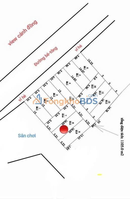 Đất nền Tuy Lai Mỹ Đức 84m² hơn 1 tỷ - Sổ đỏ chính chủ