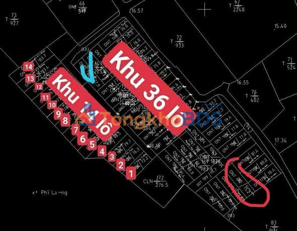 Đất thổ cư Phù Lãng, Từ Sơn, Bắc Ninh 75m² - Sổ hồng sẵn, giá 8xx triệu