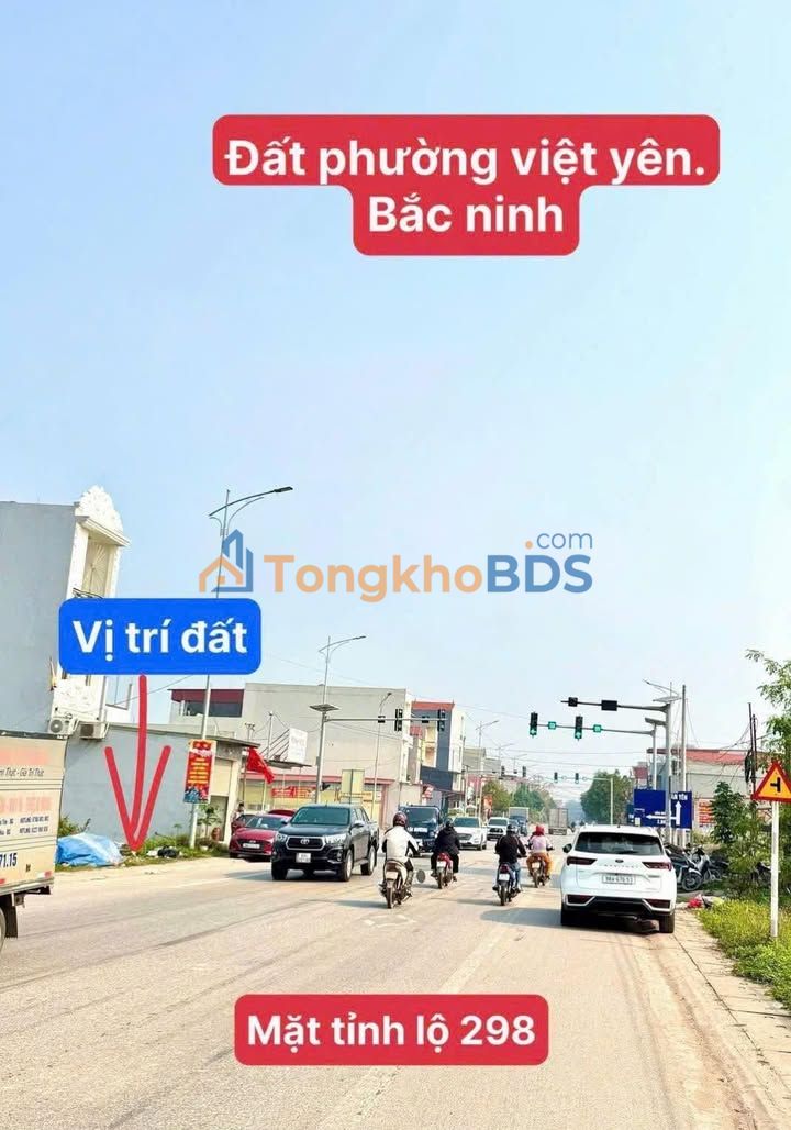 Nhà Mặt Tiền Tỉnh Lộ 298, Việt Yên - Kinh Doanh Đỉnh Cao 80m²