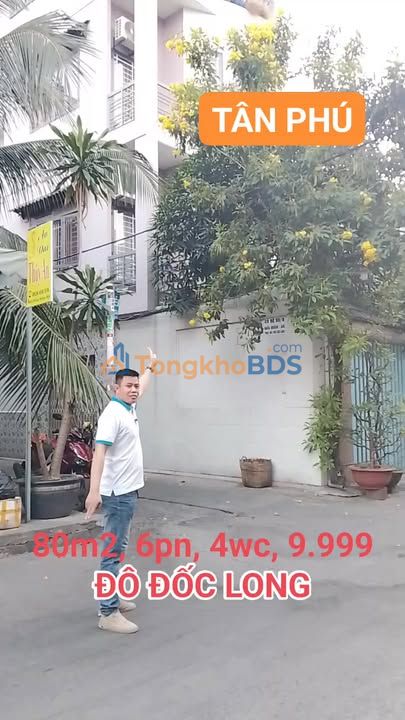 Nhà Mặt Tiền Lô Góc Tân Hương, Tân Phú - 80m², 4 Tầng, Kinh Doanh Đa Ngành