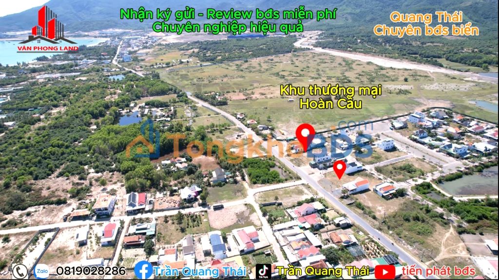 Đất nền Dốc Lết 212m² 4.45 tỷ Lê Hồng Phong Sổ đỏ chính chủ