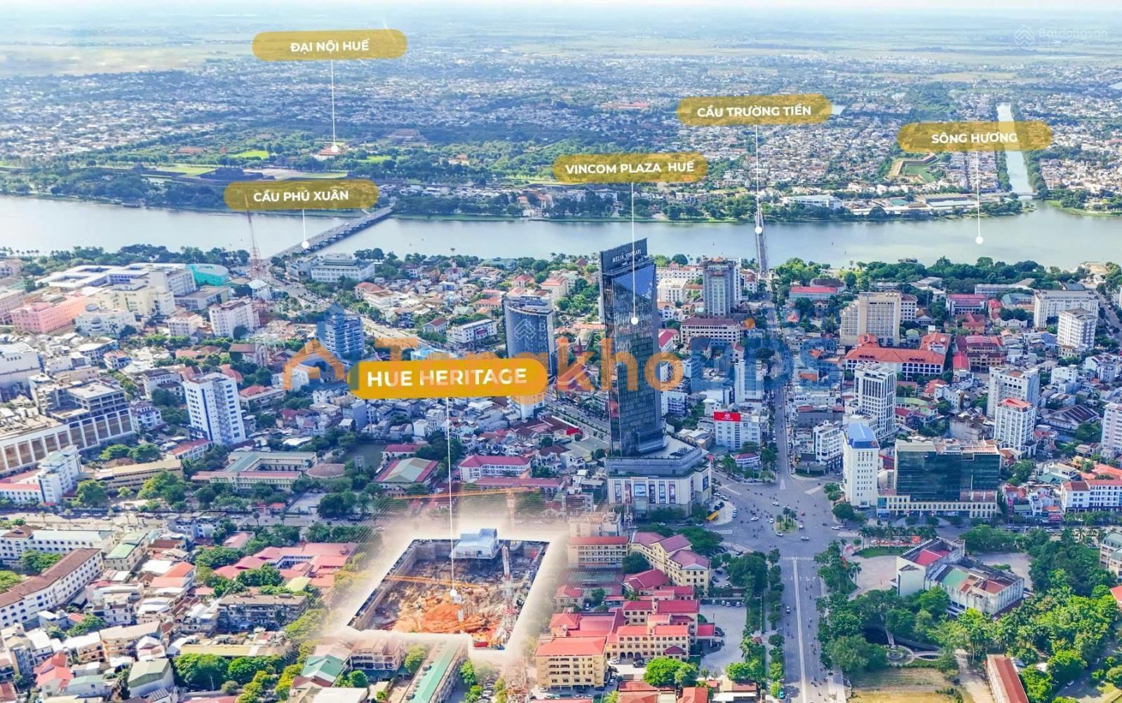 Chung cư Hue Heritage - Căn hộ 62m² ngay trung tâm Huế