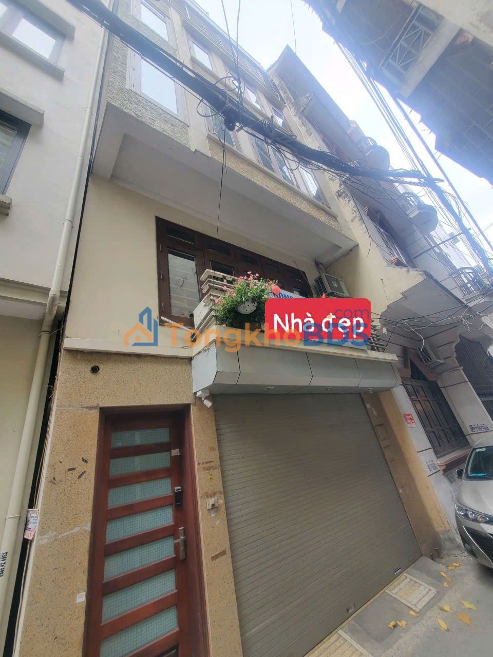 Nhà 5 Tầng Mặt Tiền 5.6m Nguyễn Văn Cừ, Long Biên - Ô tô tránh, Gara, 48m², 13.2 Tỷ
