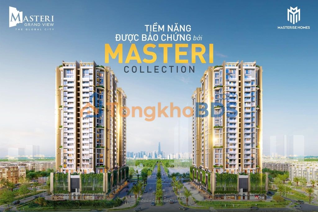 Căn hộ Masteri Grand View 56m² - Giá 7-8 Tỷ - Nhận nhà T2/2026