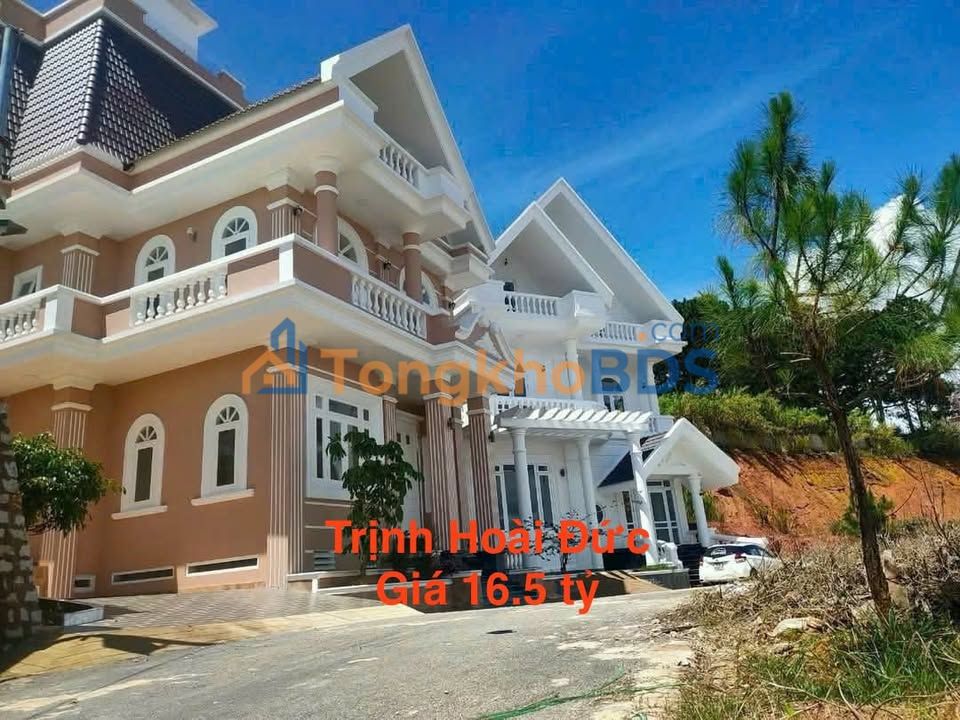 Bán Biệt Thự Đà Lạt 200m² View Thoáng Đường Trịnh Hoài Đức - 16.5 Tỷ