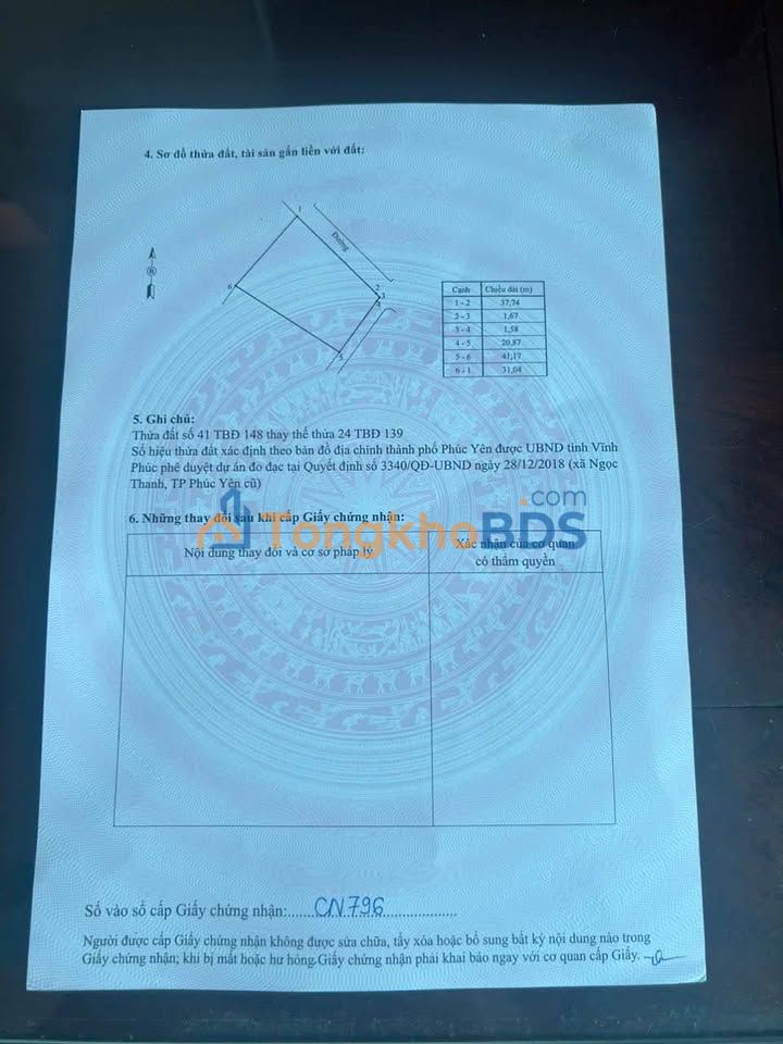 Đất nền 1073m² sát hồ Thanh Cao, Vĩnh Phúc - Sổ đỏ sẵn sàng