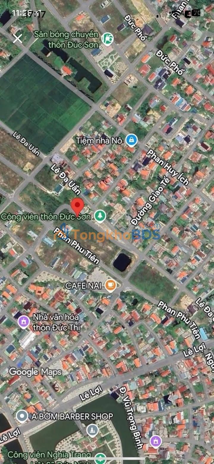 Đất Nền Bàu Bồng, Đồng Hới - 200m² Hướng Đông Bắc, Giá 1.9 Tỷ