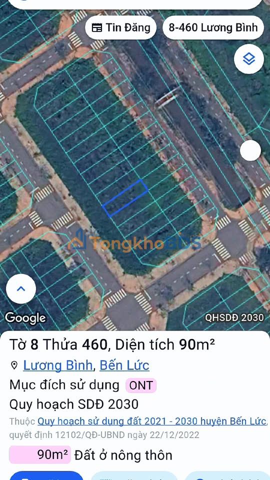 Đất nền Quốc Linh Diamond City 90m² - Sổ đỏ sẵn, giá đầu tư Long An