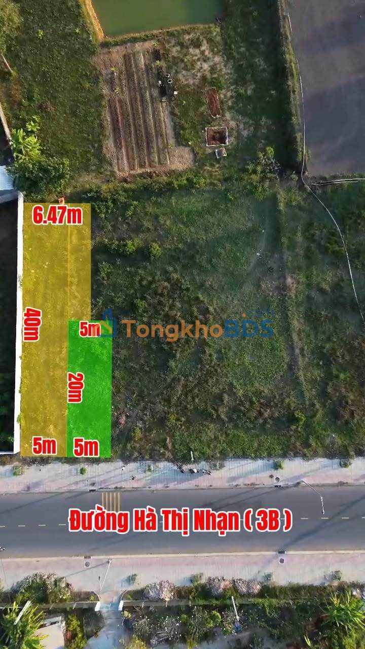 Bán Đất Mặt Tiền Hà Thị Nhạn, Trà Vinh - 200m², Giá 1.8 Tỷ, Pháp Lý Đầy Đủ