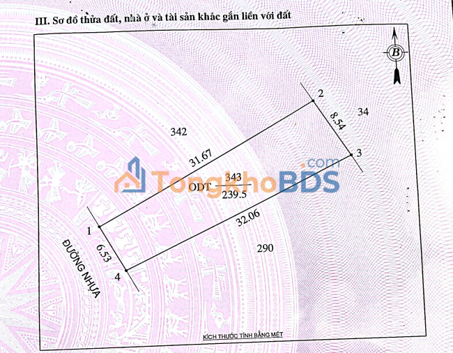 Nhà Chính Chủ Nghi Thu Vinh 239.5m² Dưới 5 Tỷ - Đường Ô Tô