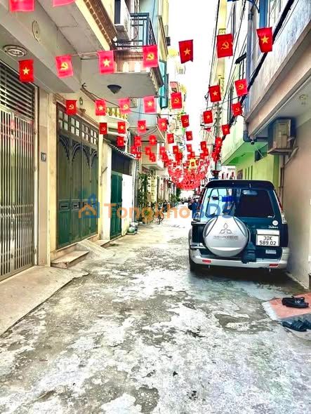 Bán nhà 60m² ĐH Thành Đô, Hoài Đức - Ô tô đỗ cửa, 2 mặt thoáng, chỉ 5 tỷ