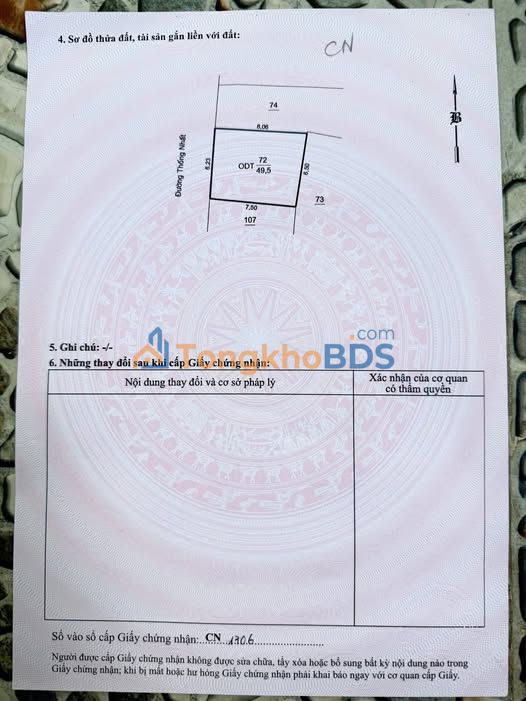 Mặt Tiền Kinh Doanh Thống Nhất - Phan Rang 49.5m² Giá 2.2 Tỷ