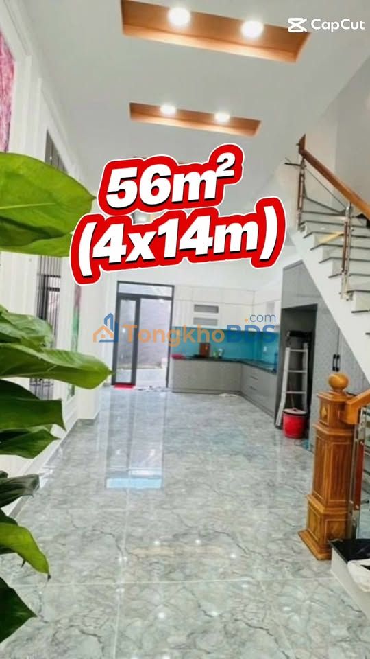 Nhà 4 Tầng Bình Trị Đông, 55m², Ô tô Tránh - 6.9 Tỷ